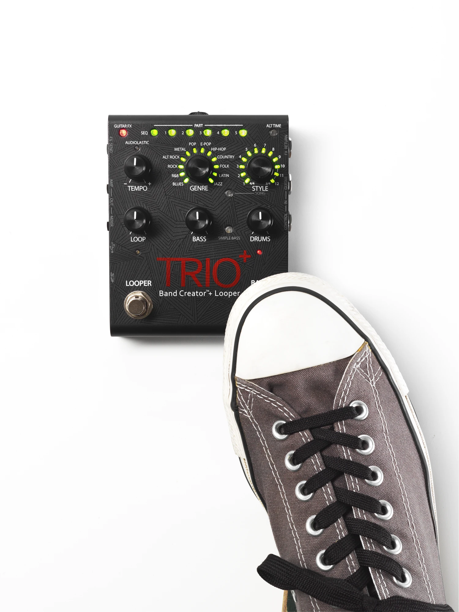 Digitech Trio+ Band Generator/Looper Bundle