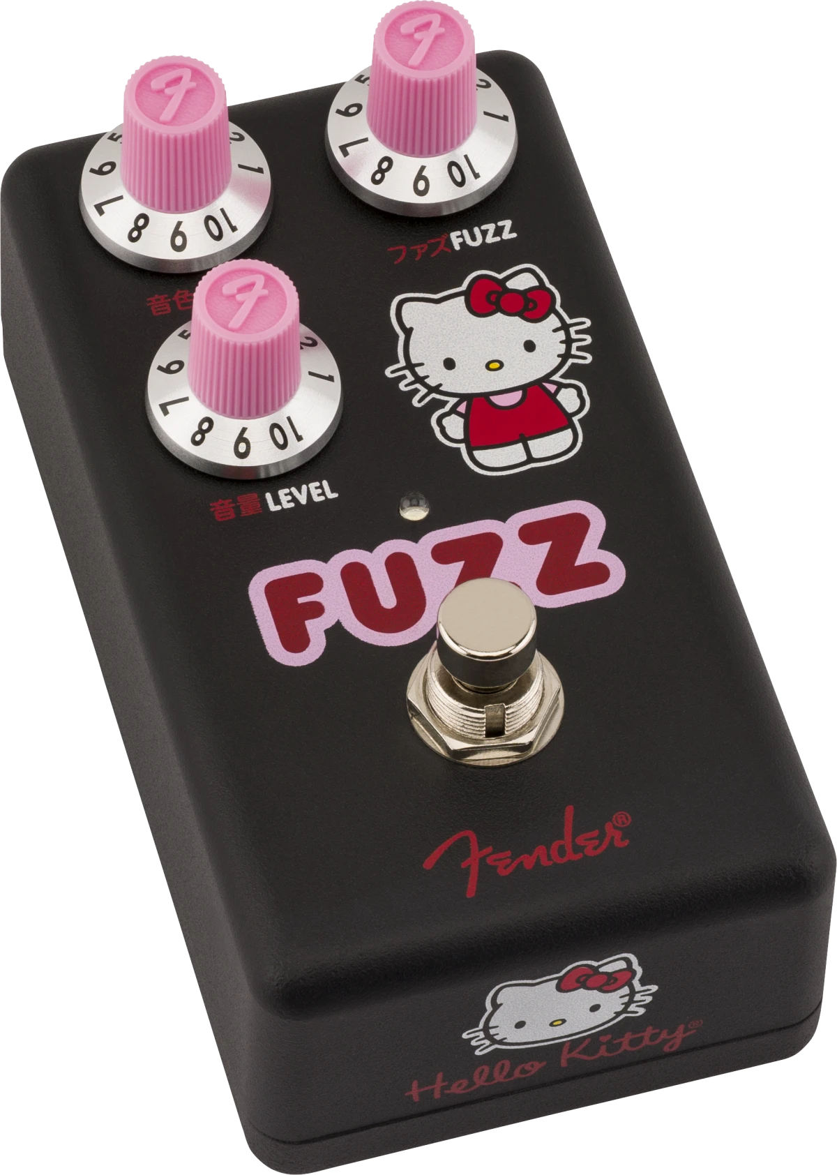 Fender Pedal Hello Kitty Black Fuzzzzzz
