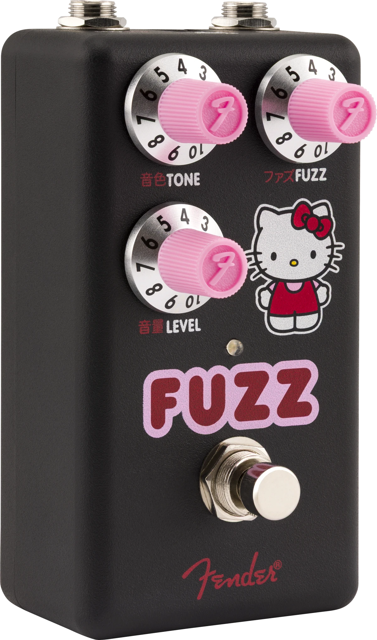 Fender Pedal Hello Kitty Black Fuzzzzzz