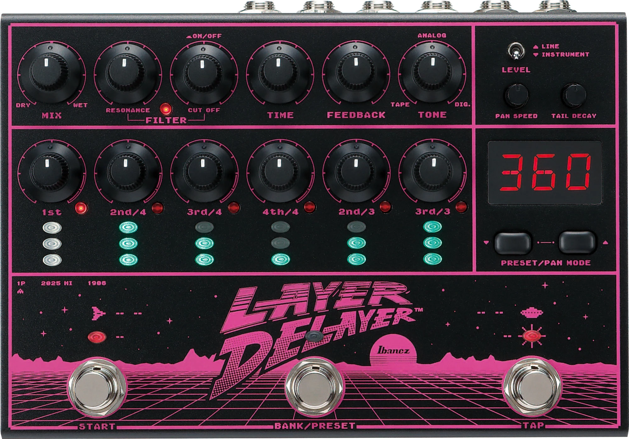 Ibanez Pedal LD303 Multi Delay