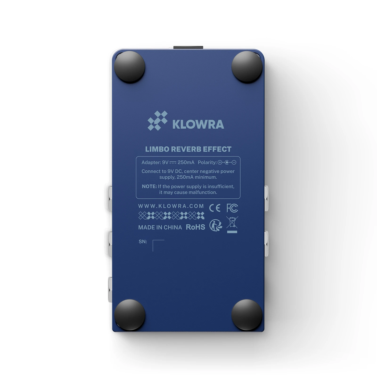Klowra Limbo Reverb Pedal
