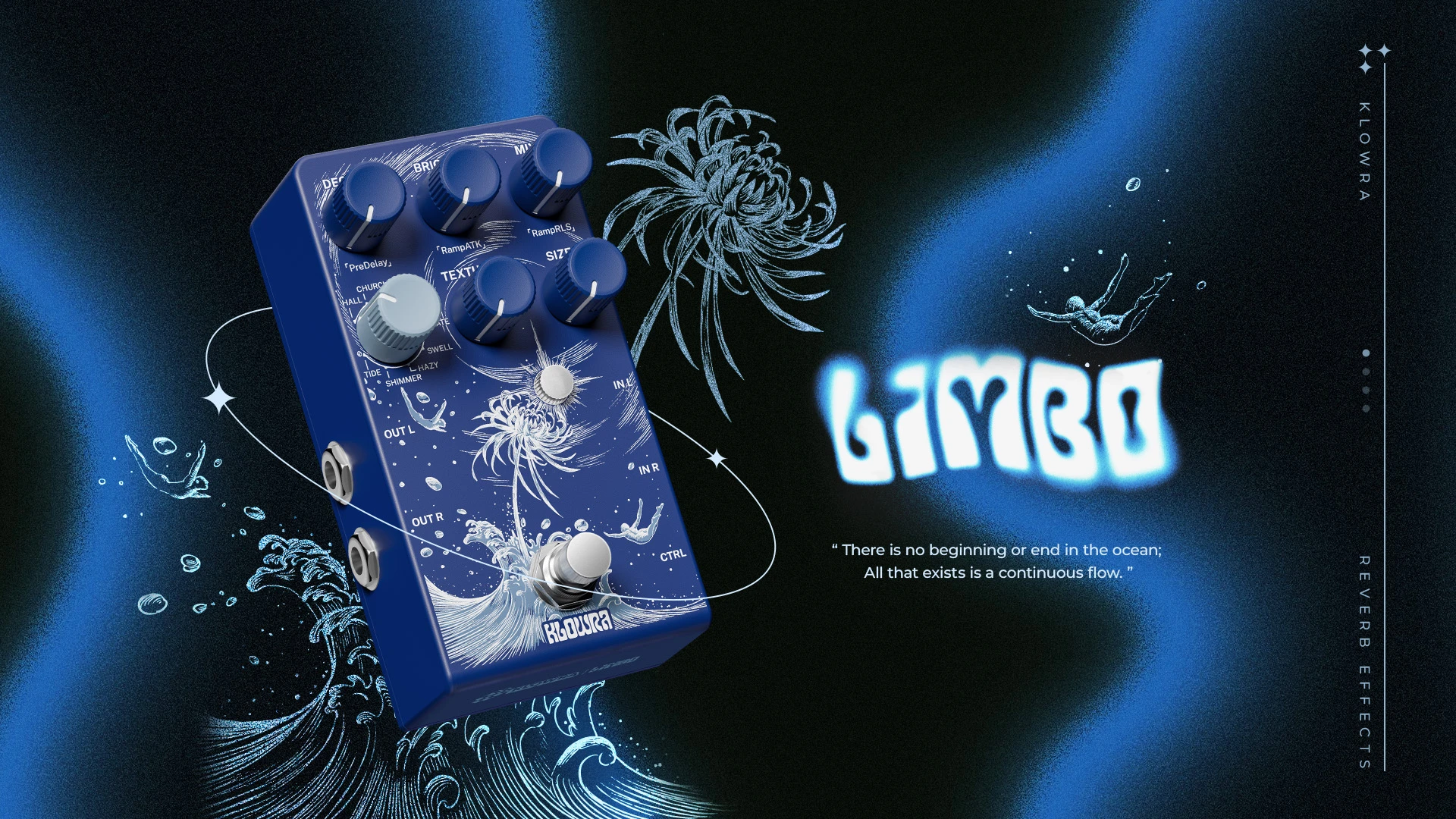 Klowra Limbo Reverb Pedal