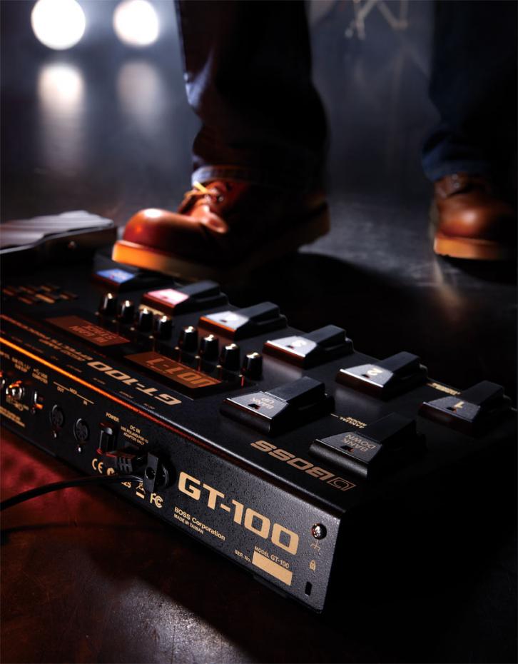 Boss GT-100 Multieffekt und Amp-Modeling