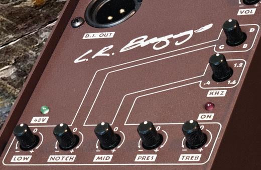 LR Baggs Para Acoustic extern, Preamp