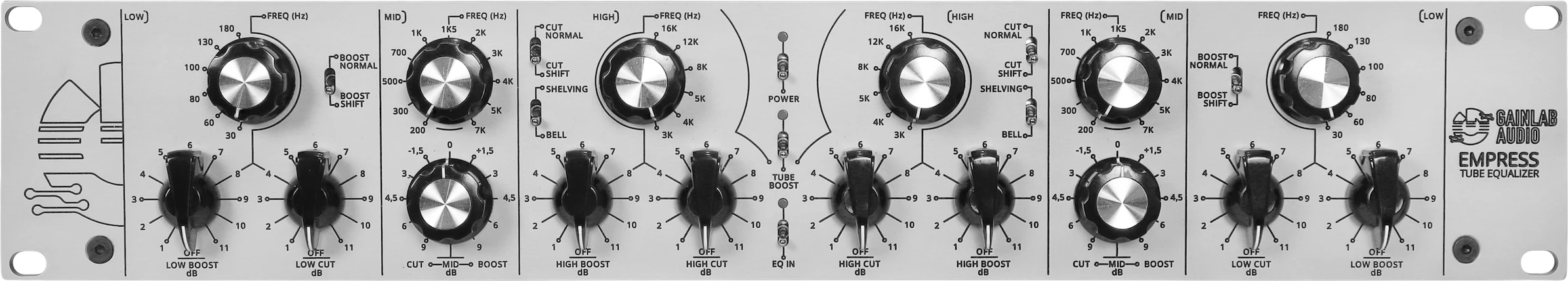 Gainlab Audio Empress - Passive Tube EQ