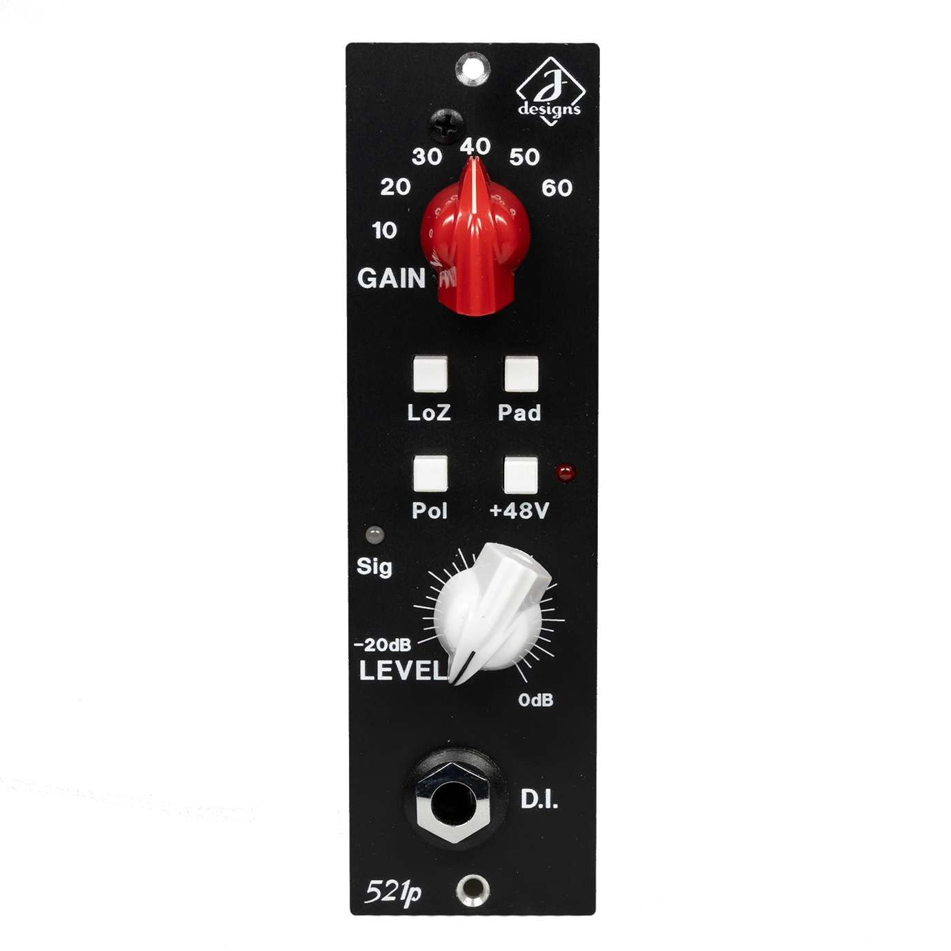 JDesigns 521p 500 Series Preamp