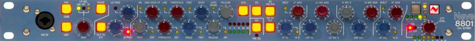 Neve 8801 Channel Strip 1HE