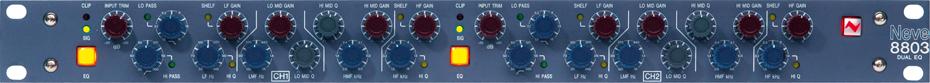 Neve 8803 2-Kanal 4-Band EQ 1HE
