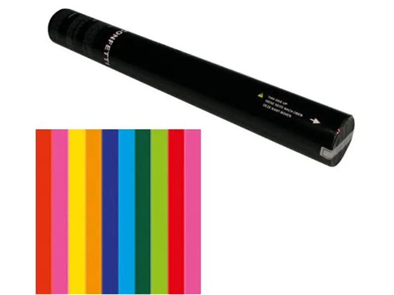 Magic-FX E-kanone 40cm pap-confetti MULTICOLOR