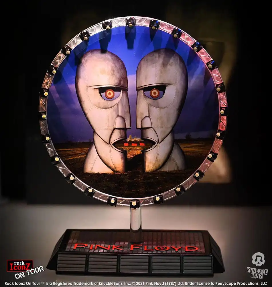 Pink Floyd Rock Ikonz On Tour Statue Projection