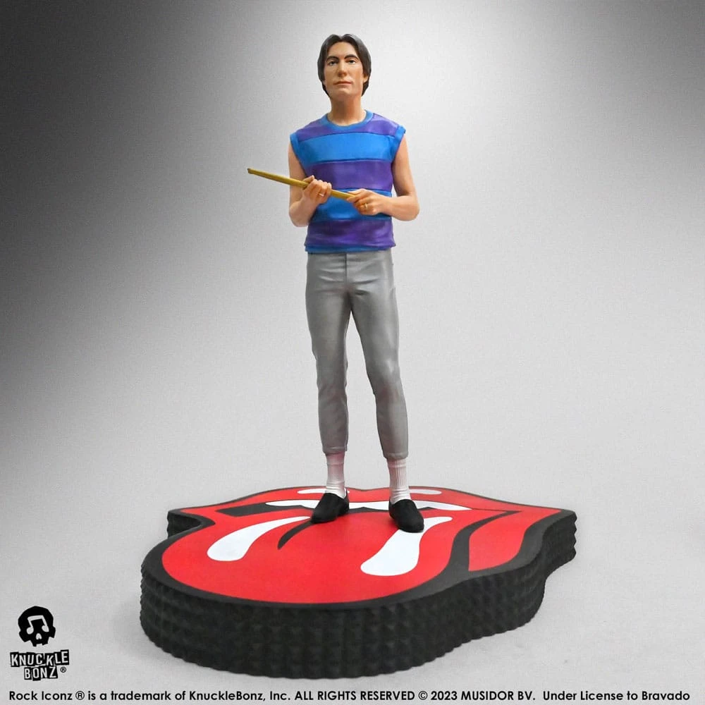 The Rolling Stones Rock Iconz Statue Charlie Watts