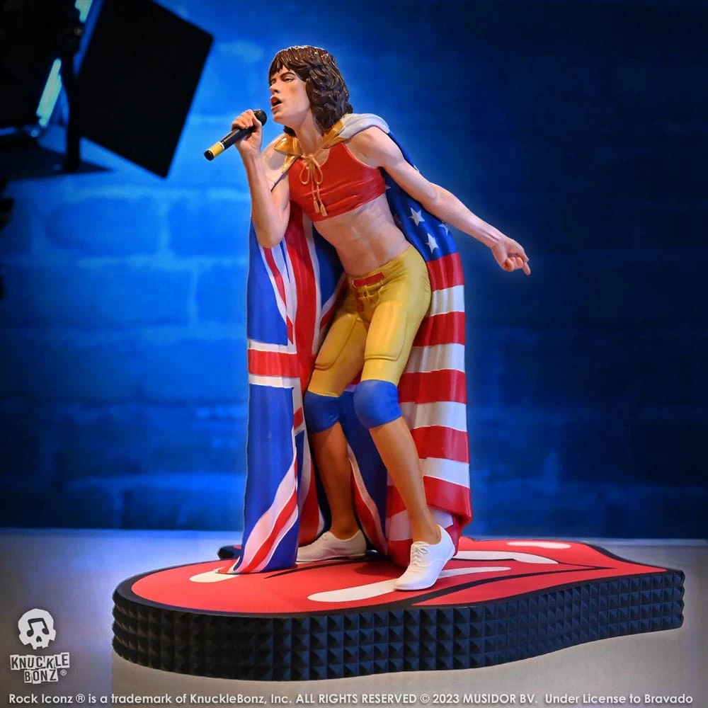 The Rolling Stones Rock Iconz Statue Mick Jagger