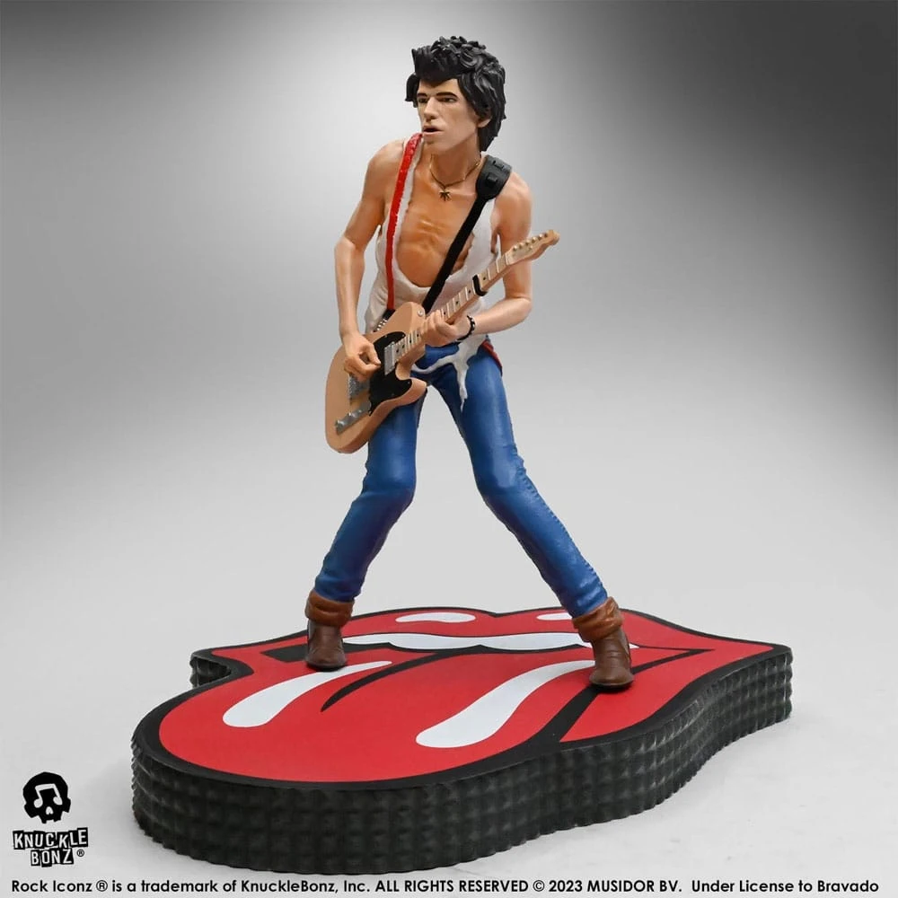 The Rolling Stones Rock Iconz Statue Keith Richards