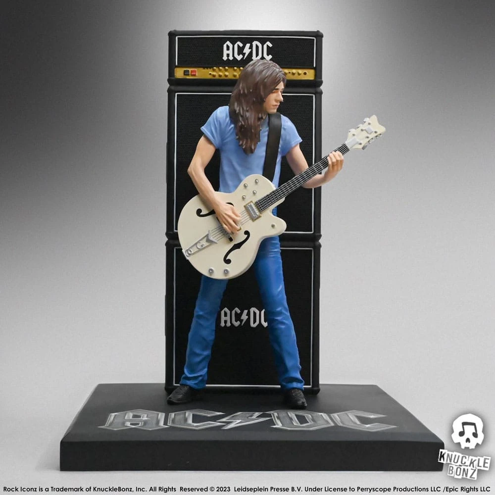 AC/DC Malcolm Young II 25 cm Rock Iconz Statue
