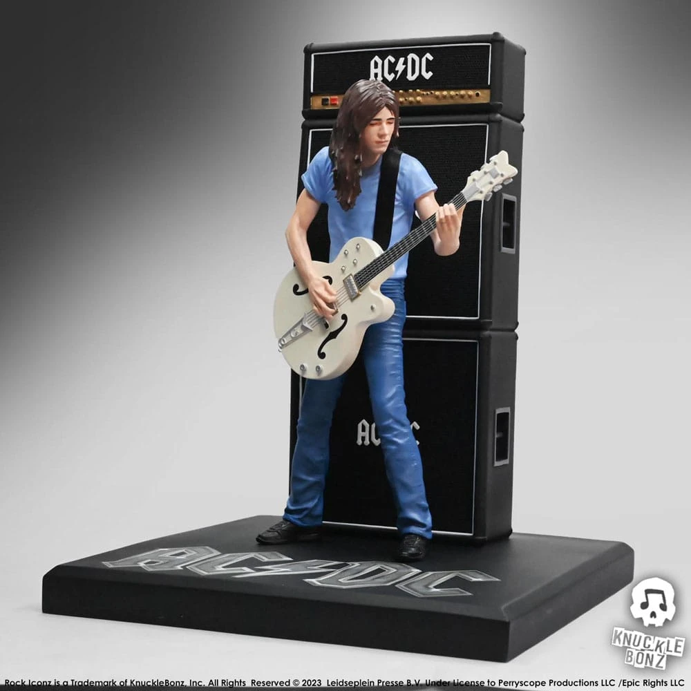 AC/DC Malcolm Young II 25 cm Rock Iconz Statue