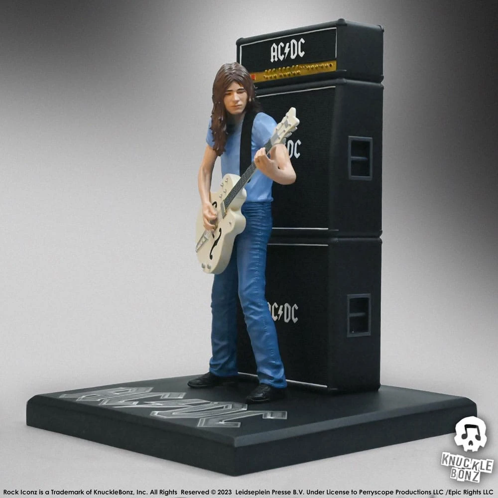 AC/DC Malcolm Young II 25 cm Rock Iconz Statue
