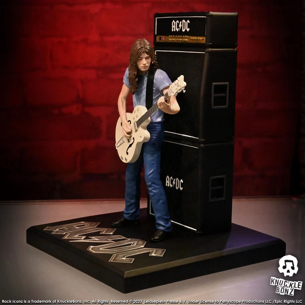 AC/DC Malcolm Young II 25 cm Rock Iconz Statue