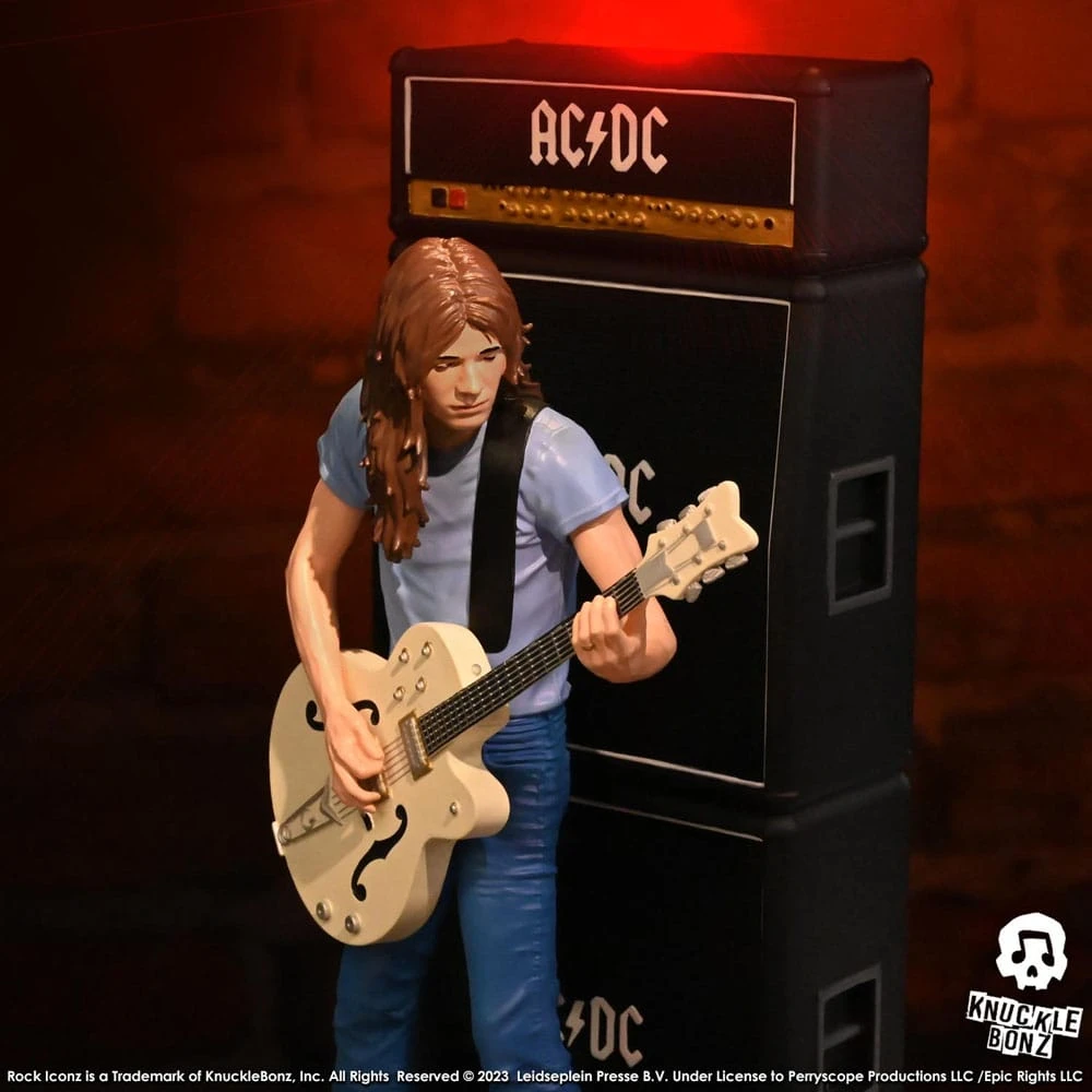 AC/DC Malcolm Young II 25 cm Rock Iconz Statue