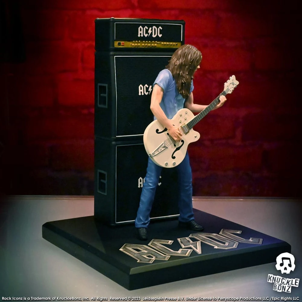 AC/DC Malcolm Young II 25 cm Rock Iconz Statue