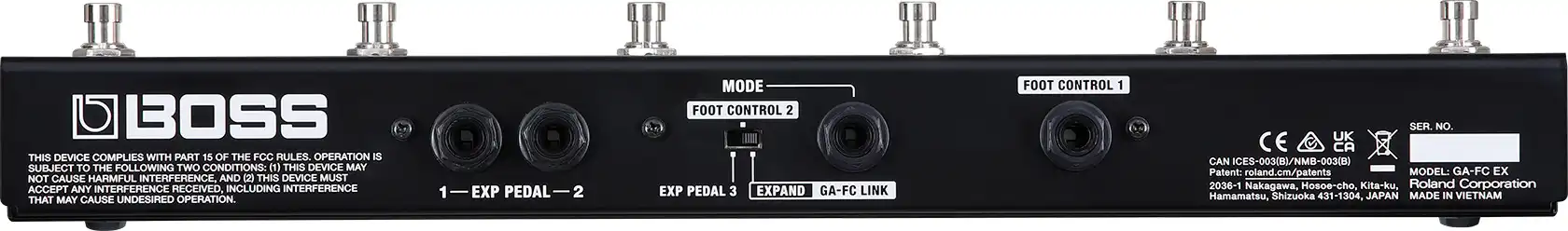Boss GA-FC-EX Footcontroller