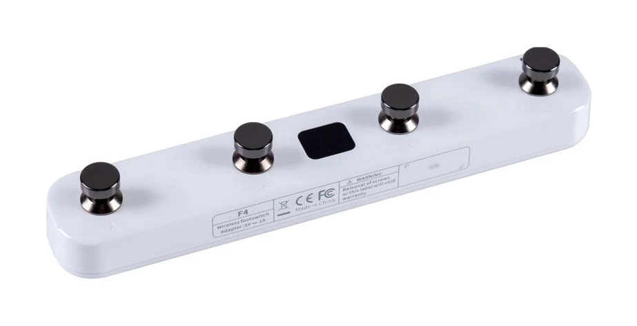 Mooer F4 Wireless Footswitch for MOOER Intelligent products - White