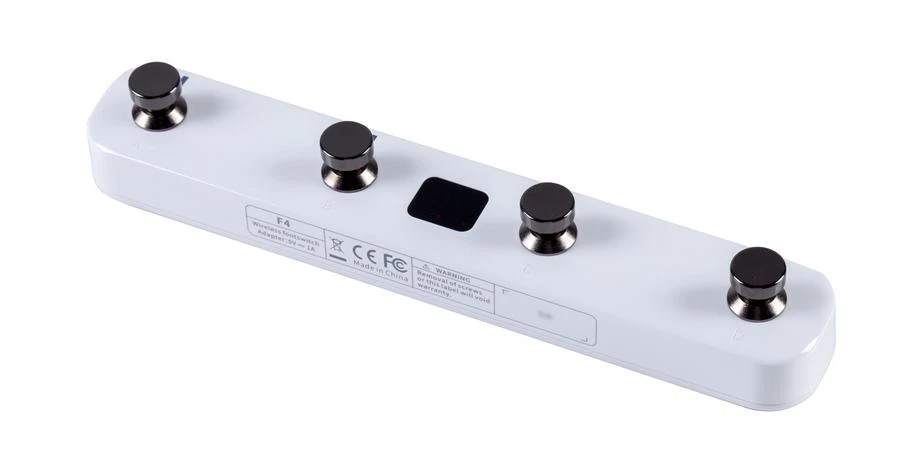 Mooer F4 Wireless Footswitch for MOOER Intelligent products - White
