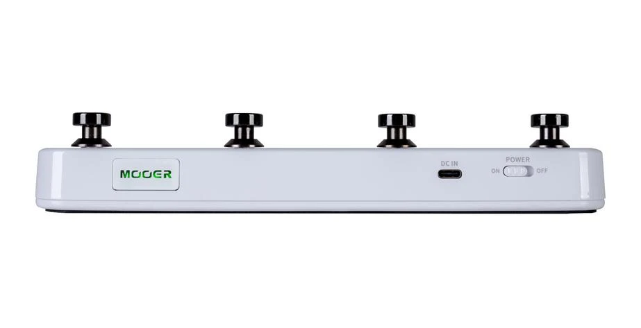 Mooer F4 Wireless Footswitch for MOOER Intelligent products - White