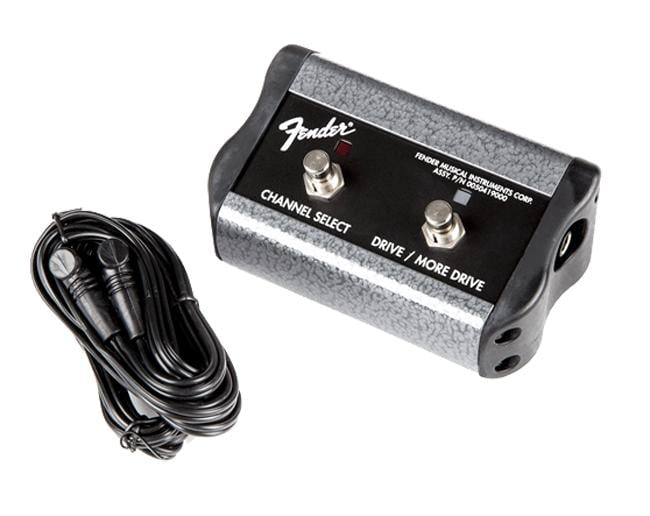 Fender 2-Button 3-Function Footswitch: Channel-Gain-More Gain