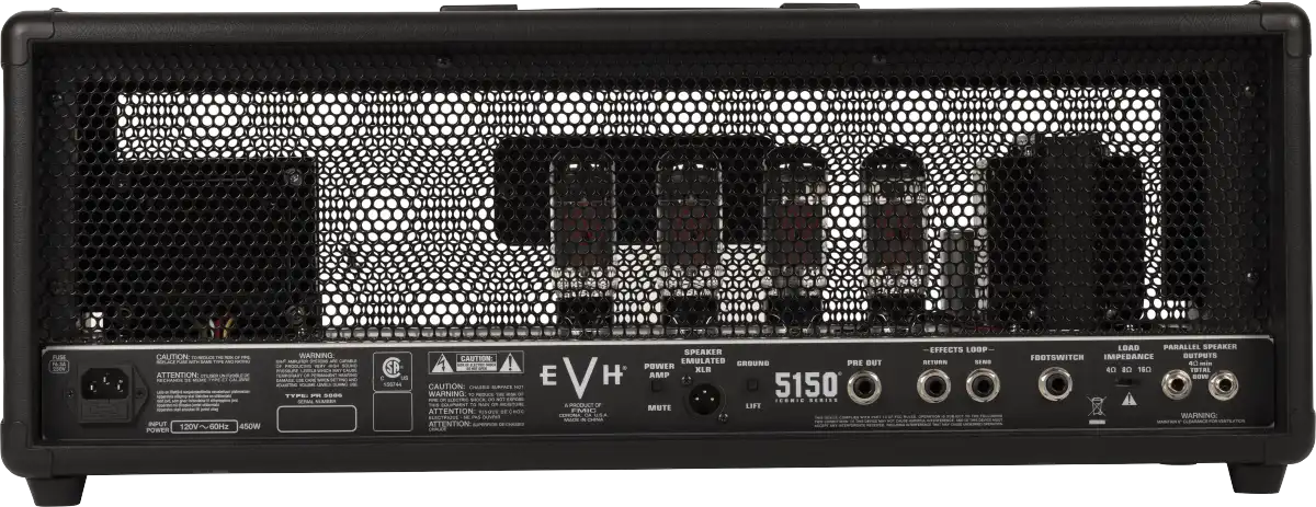 EVH 5150 Iconic Series 80W Head BK