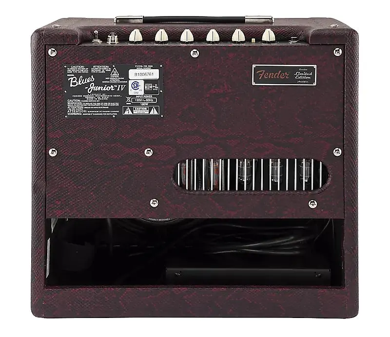 Fender Blues Junior IV red snakeskin with texas heat 2025 FSRs