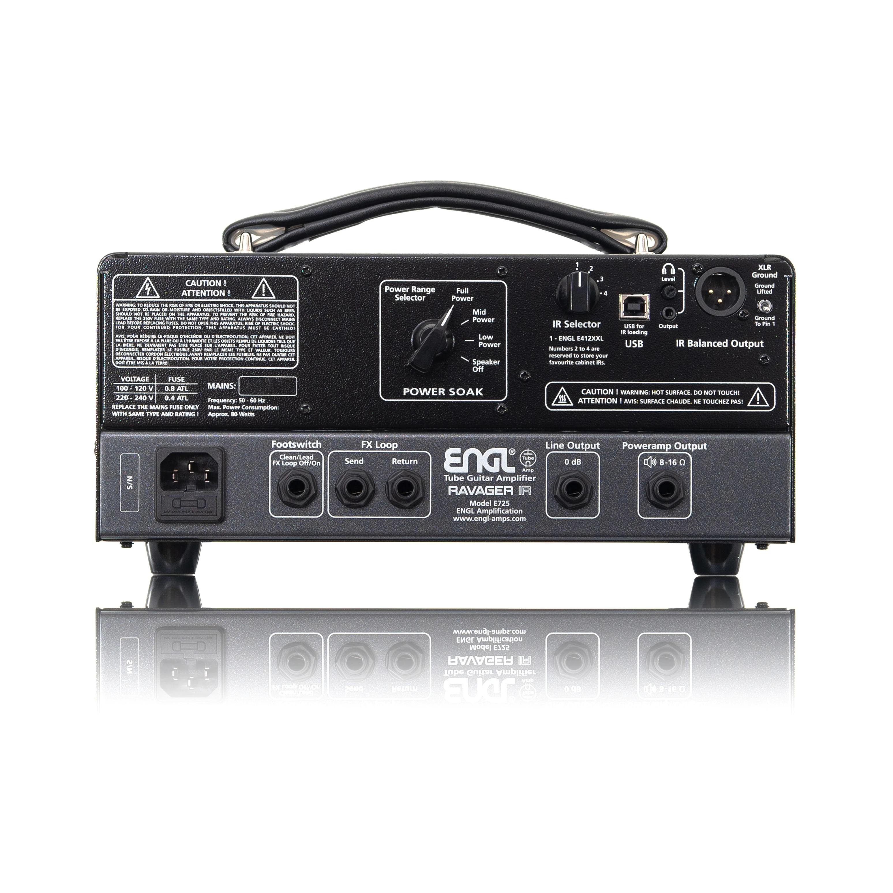 ENGL E725 RAVAGER IR Topteil 20 Watt