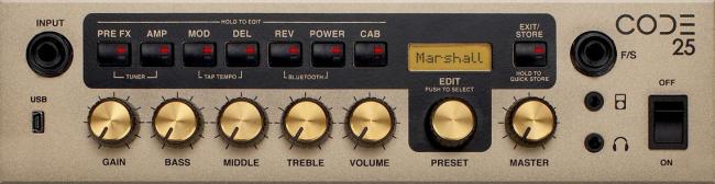 Marshall Code25