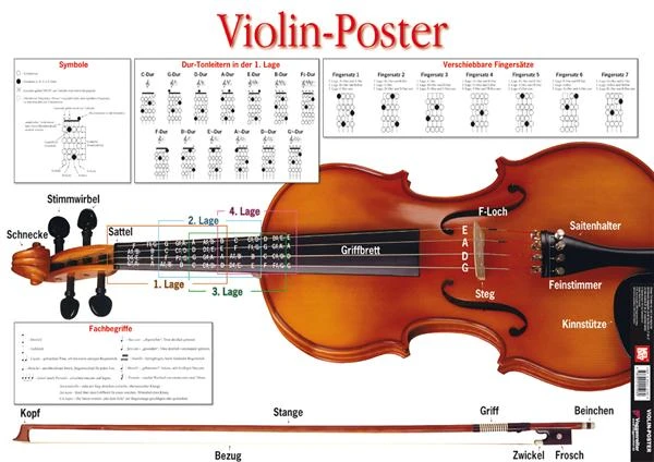 Poster Violine