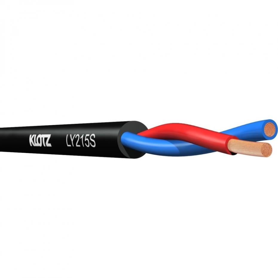 Klotz Cables LY215S 2x1,5q Meterware