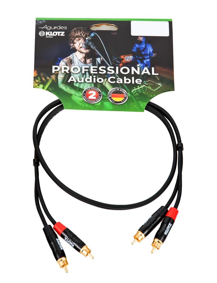 Agurdes Cables 2xCinch-2xCinch 3m
