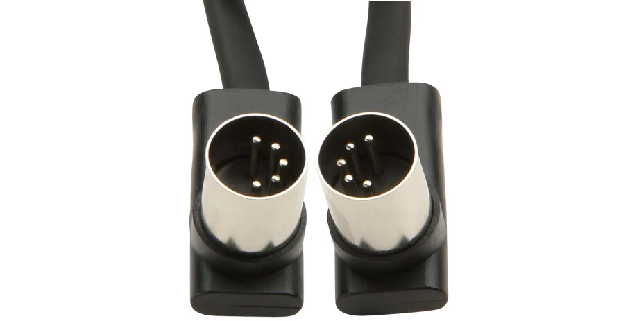 RockBoard Flat MIDI Cable - 300 cm black