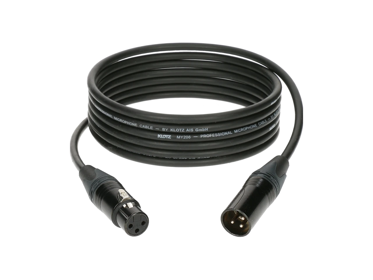 Klotz Cables M1 XLRFem - XLRMale Neutrik 7,5m