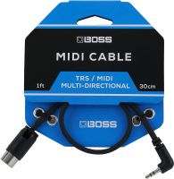 Boss BMIDI-1-35TRS/MIDI Cable 30cm Kabel