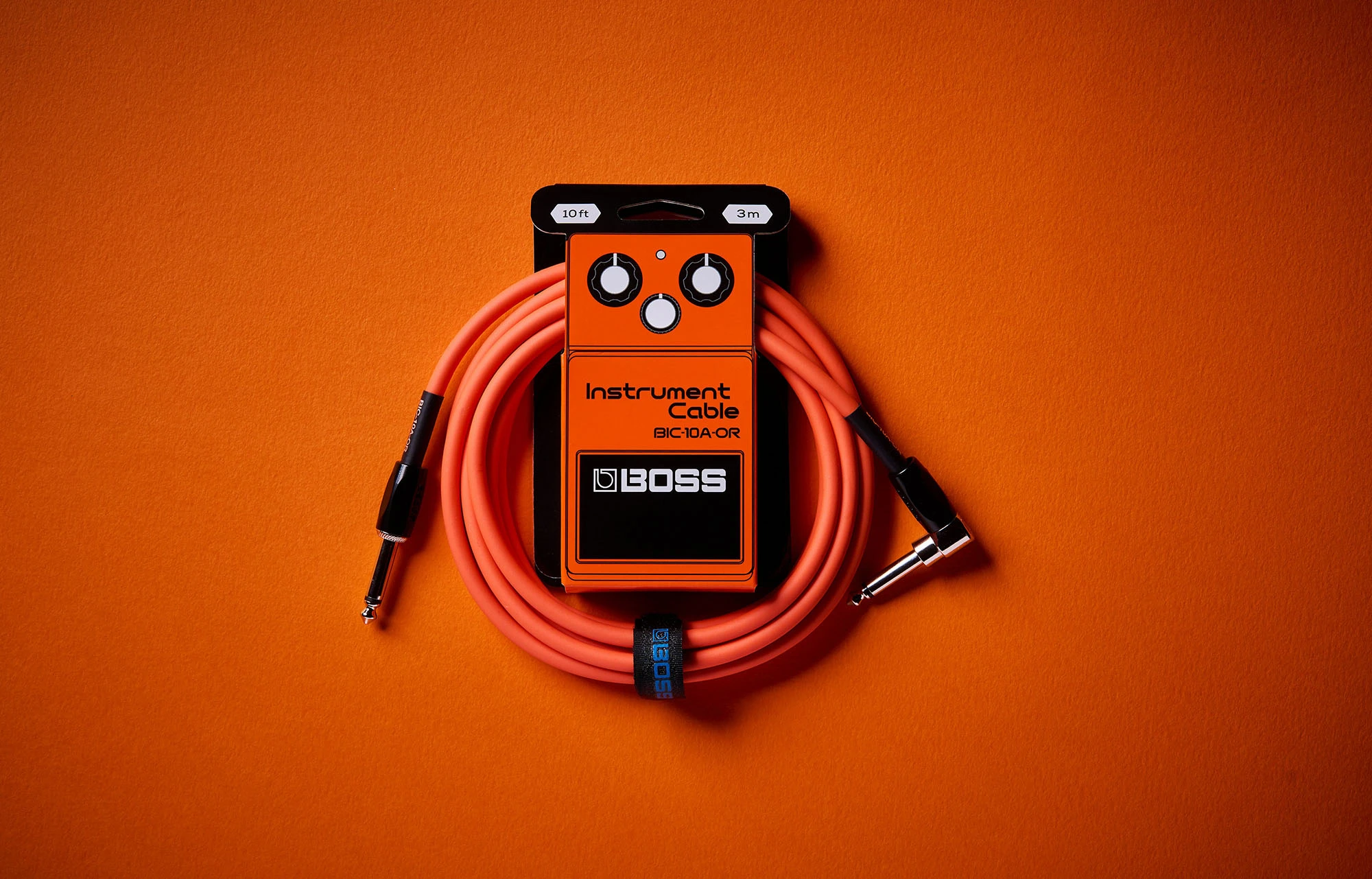 Boss BIC-10A-OR Instrumentenkabel 3,0m orange