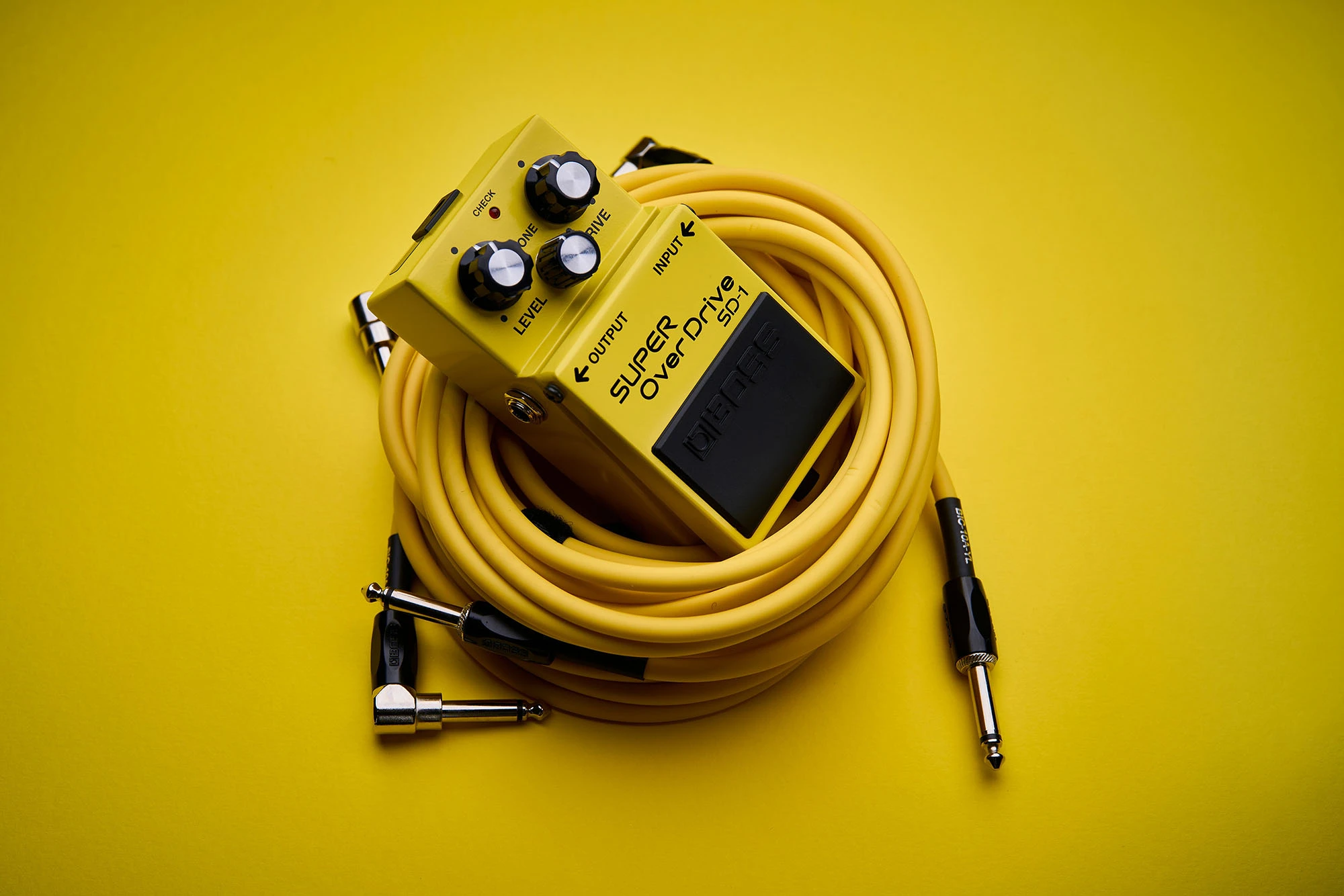 Boss BIC-10A-YL Instrumentenkabel 3,0m gelb