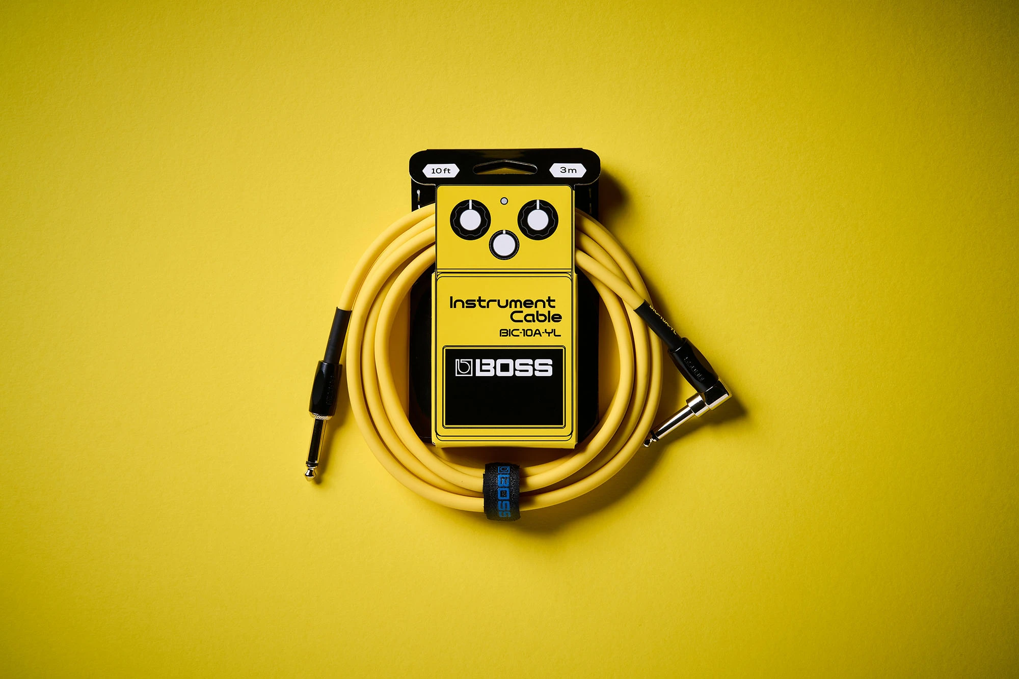 Boss BIC-10A-YL Instrumentenkabel 3,0m gelb