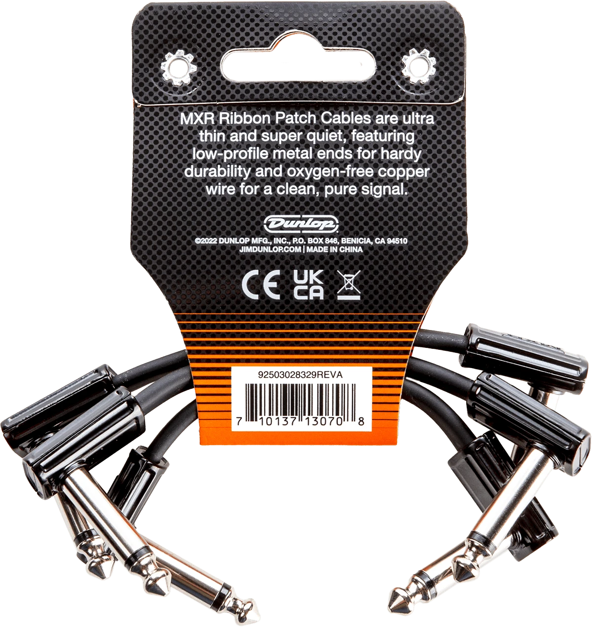 MXR EMX 3PDCPR03 Slim Jack Patchkabel 7cm 3 Stück