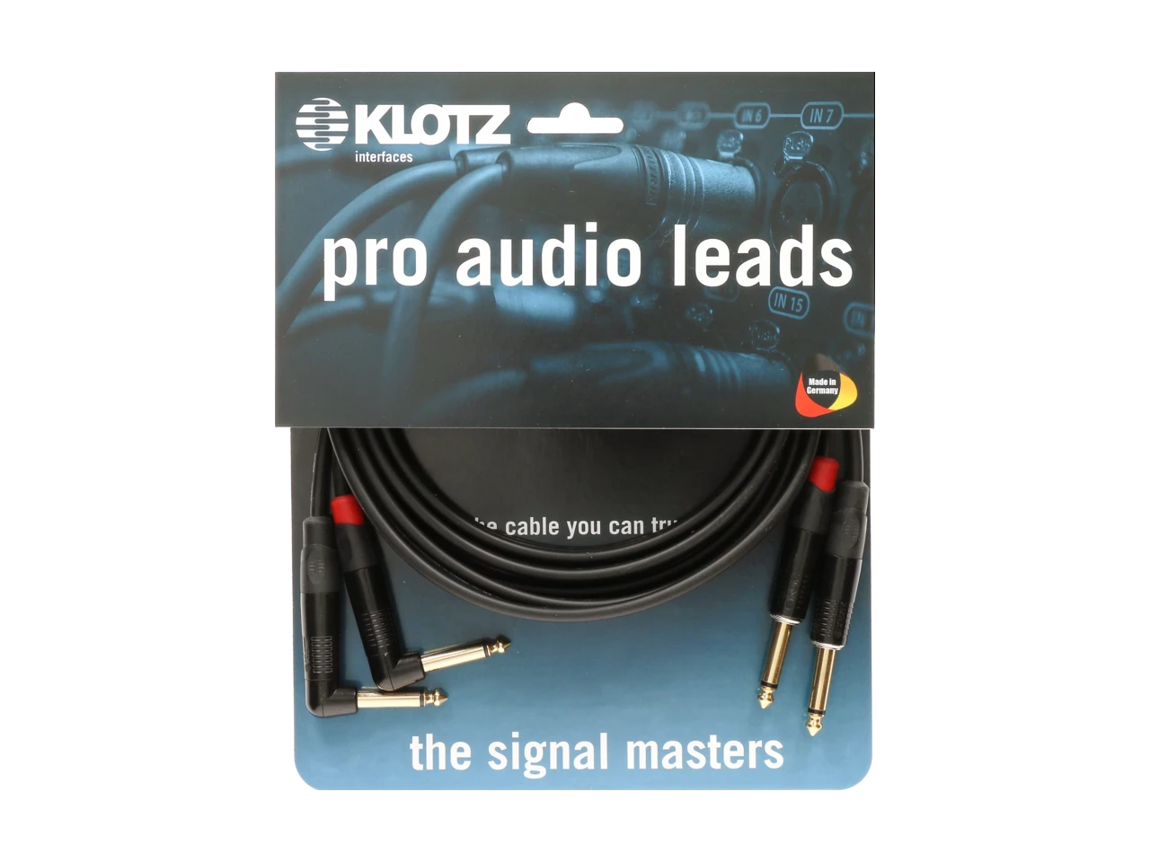 Klotz Cables KMPR0600 Pro Twin Keyboard Kabel