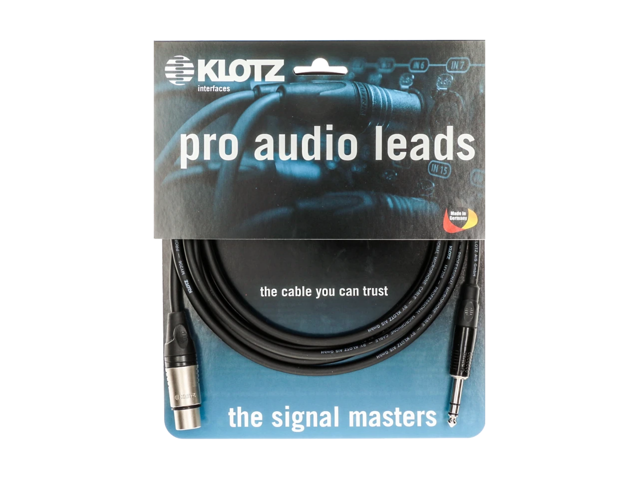 Klotz Cables M1FS1K XLRf - KLsym 5,0m