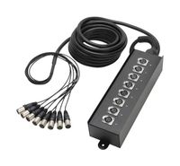 Adam Hall K8C10, 8 XLR Multicore, 10m.