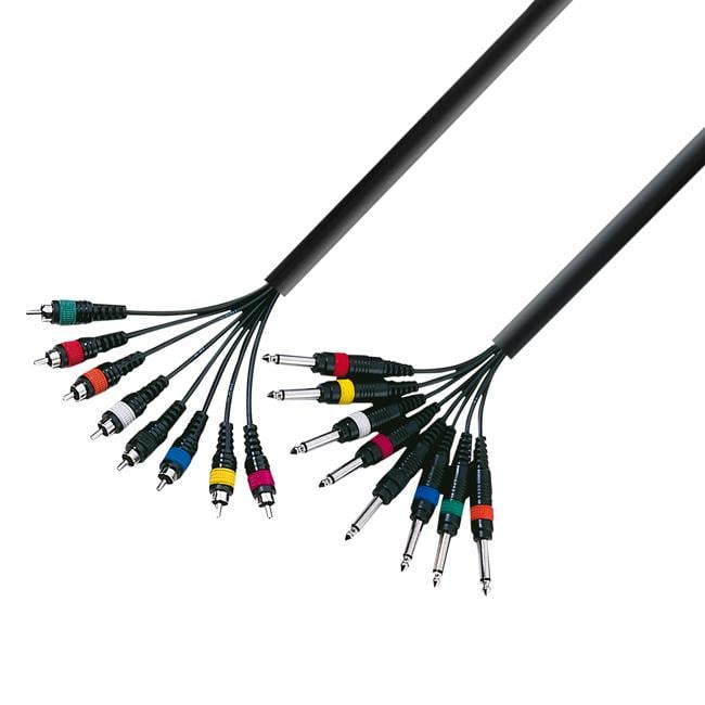 Adam Hall Cables 3 STAR LOOM 8 PC 0300