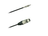 Dreitec Kabel Miniklinke-XLR female, 3m