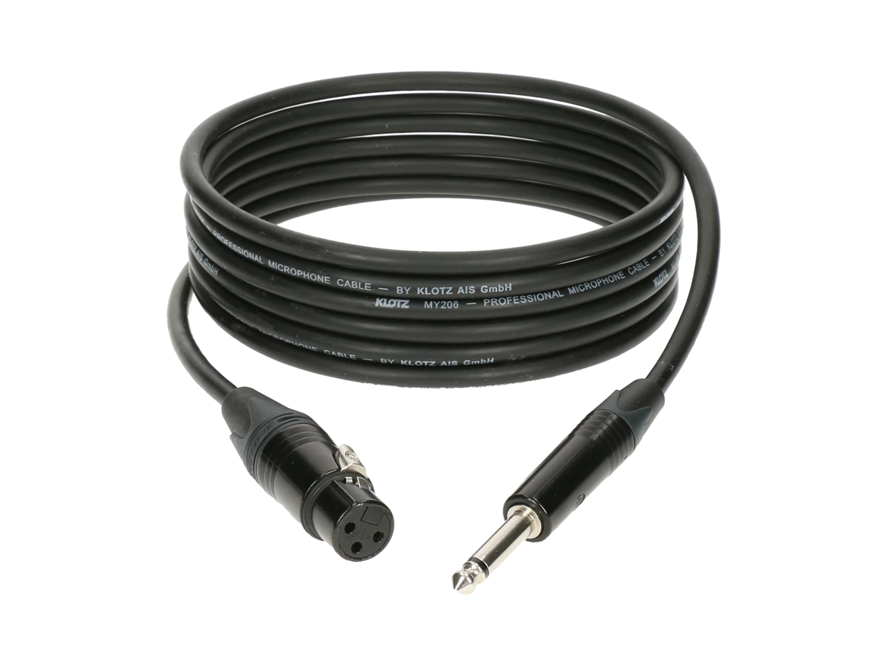 Klotz Kabel XLR-Klinke 5m PRO