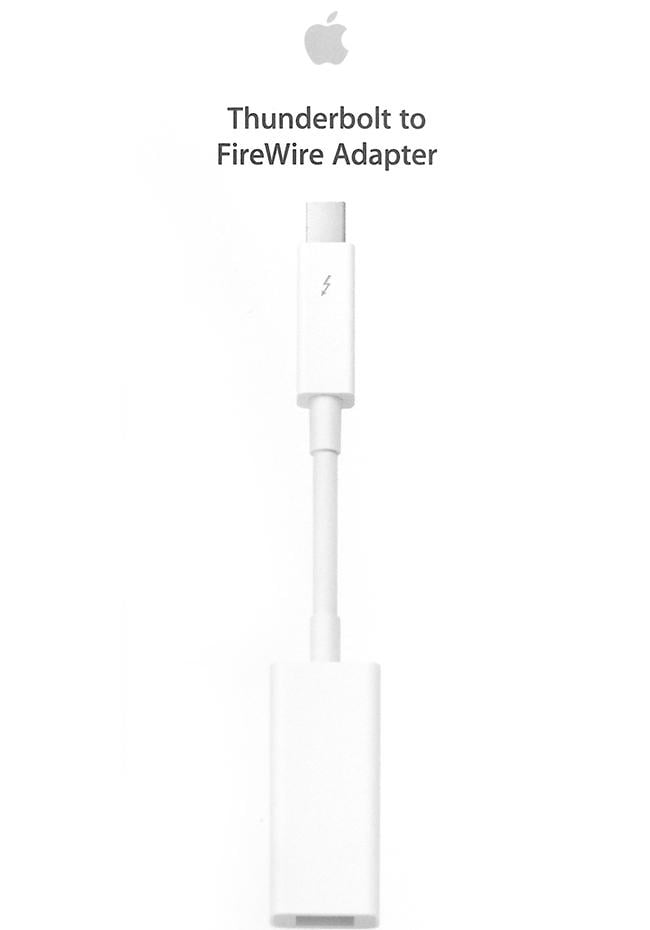 Apple Thunderbolt auf FireWire Adapter