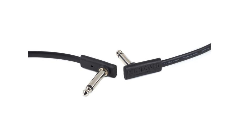 RockBoard Flat Patch Cable Black 60 cm